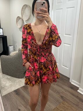 Gianni Bini Floral Romper